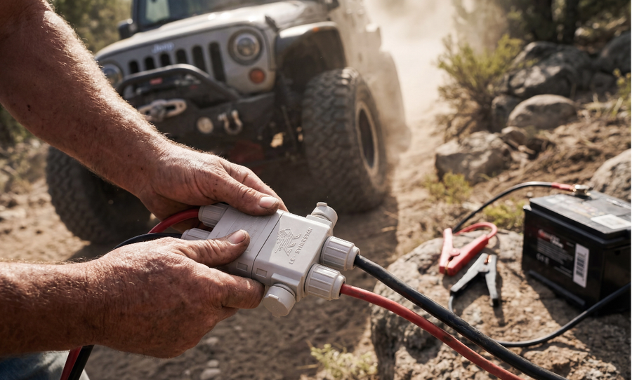 Off-Road Air Compressor Quick Disconnect